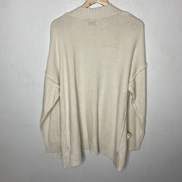 New Sonoma The Everyday Cardigan White Oak Open Front Pockets Women’s XXL - Picture 7 of 11